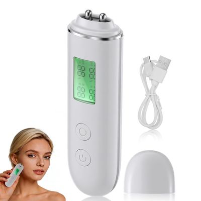 LALADEFIEE Skin Hydration Sensor Facial Light Meter Portable Skin Hydration Tester with LCD Display for Home and Professional