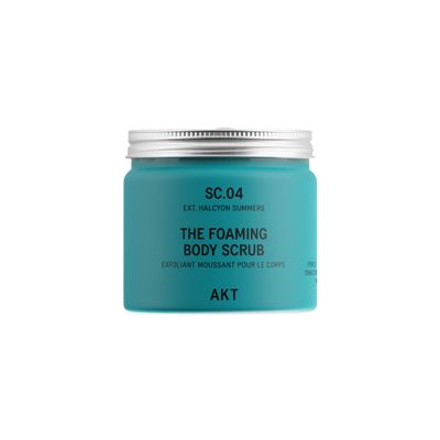 AKT The Foaming Body Scrub, SC.04 Halcyon Summers, 8.4 Fl Oz, All Genders