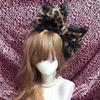 Zenrave Gyaru Hair Clip Leopard | Jirai Kei Accessories Cutecore Hime Gyaru Himekaji Jfashion Lolita Kawaii Vkei Decora Fashion Shoujo Girl Jojifuku Mori Kei (Brown) view 2