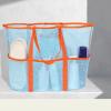 Obotsnoi Practical Polyester Cosmetic Carry Case Spacious Shower Clothing Bag Portable Handheld Design for Camping Pool Parties Shower view 4