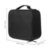 balacoo Portable Travel Makeup Cosmetics Storage Pouch Handheld Multi-layer Toiletry Bag Black for Women Sundries Organizer view 2