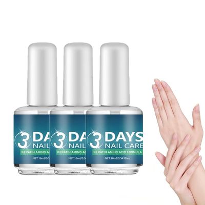 3 Days Nail Care Oil with Keratin, 2026 New Fast Strengthening and Hydrating for Dry, Weak, Fragile Nails (3pcs)