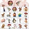 20pcs Toy Movie Story Temporary Tattoos for Teens Birthday Party Supplies, Party Favors Fake Tattoos Stickers,Birthday Decorations Party Game Activities Reward Gifts (4) view 3