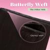 YoungSee 100g 28 Inch Butterfly Weft Extensions Dark Brown 1 Piece for DIY view 3