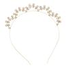ROMISBABA Rhinestone Headband for Women Sparkly Thin Hairband Chic Hair Accessory for Daily Wear and Party view 1