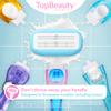 Slim Razors for Women - Manual Shaving Razor with Refills - 6 Blades view 3