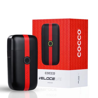 COCCO Veloce Lite Foil Shaver, Electric Razor for Face and Head