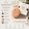 Veluve Lumire Essence Face & Body Bar | Botanical pH-Conscious Cleansing Bar with Niacinamide, Alpha-Arbutin, Licorice Root & Botanical Extracts | Gentle Face & Body Cleanser | Handcrafted | 3 oz view 3