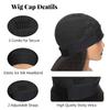 Kinky Straight Headband Wig 28 Inch Yaki Straight Headband Wigs for Black Women Afro Glueless Synthetic Half Wig Soft Realistic as Human Hair Lightweight Natural Looking Easy to Wear 1B Natural Black view 3