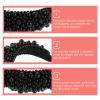 IDEANATEGRATE Pearl Hairband Sponge Headband for Women, Black Baroque Style Creative Pearl Headdress, Bridal Wedding Hair Accessory, Chic Headband Decor for Daily Wear view 3