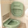 FAUVISM Collapsible Foot Bath with Handle, Portable Foot Soak Tub Foldable Foot Bath with Manual Foot Massage Acupoints to Help Sleep, Folding Laundry Basket Multi Function Buckets view 4