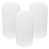 KJHBV 3pcs Retractable Makeup Brush Holder with Lid, Plastic Travel Brush Containers Organizer for Women, Adjustable Desktop Makeup Tools Storage Case for Travel and Vanity view 1