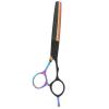 Barber Scissors Stainless Steel Hair Cutting Shears, Lightweight Ergonomic Beard and Mustache Trimming Scissors with Sharp Blades for Barbershop and Home Use (Thinning Scissor) view 1
