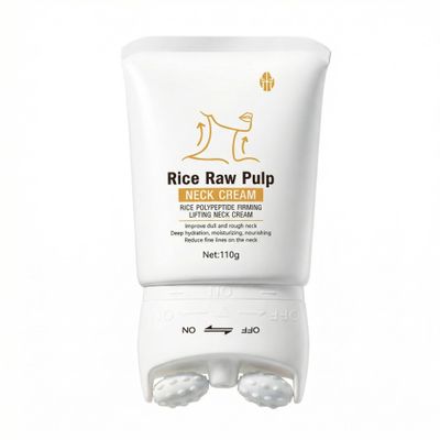 Grospe Rice Polypeptide Neck Firming & Lifting Cream with Roller, 110g