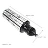 ifundom 6 Pack 15ml Glass Roller Bottles with Cap, Black Perfume view 2
