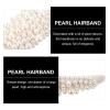 COHEALI 2 Pcs Pearl Headbands for Women, Thick Sponge Base, Wide Hairbands in Black and Cream, Stylish Hair Accessories for Daily Wear view 3