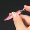 2 PCS Piercing Ball Grabber Tool,4 Claw Jeweler's Pick Up Tool, Piercing Tools for Changing Jewelry, Diamond Claw Tweezers Piercing Assistant Pen Gem Picker Tool for Small Parts Pickup, Pink view 4