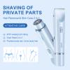 Dermave Bikini Shaver & Trimmer for Women,2 in 1 Electric Razors (Blue) view 4