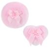 2 Pcs Large Fluffy Powder Puff, Dusting Powder Puff Soft Washable Powders Puffs for Body Face Reusable Wet Dry Makeup Tool for Baby & Kid & Adult view 1