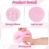 2 Pcs Large Fluffy Powder Puff, Dusting Powder Puff Soft Washable Powders Puffs for Body Face Reusable Wet Dry Makeup Tool for Baby & Kid & Adult view 3
