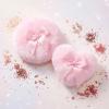 2 Pcs Large Fluffy Powder Puff, Dusting Powder Puff Soft Washable Powders Puffs for Body Face Reusable Wet Dry Makeup Tool for Baby & Kid & Adult view 4