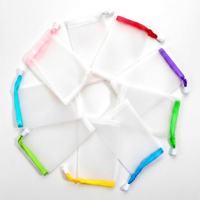 12Pcs Soap Bag for Soap Bar Pouch Mesh Soaps Saver Bag Net