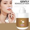Facial Hair Removal Cream Coconut Oil Based Gentle Body for Women,2Pcs view 3