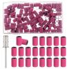 100Pcs Sanding Bands for Nail Drill, Small Sanding Bands view 1