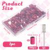 100Pcs Sanding Bands for Nail Drill, Small Sanding Bands view 2