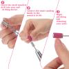 100Pcs Sanding Bands for Nail Drill, Small Sanding Bands view 3
