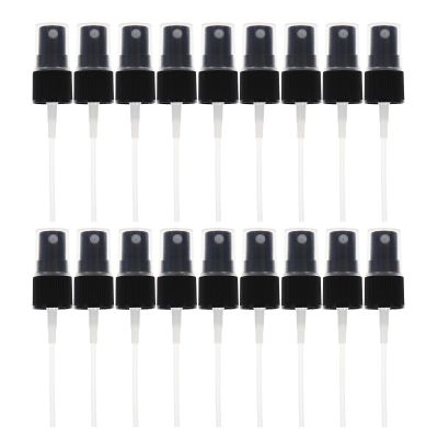 Anneome Fine Mist Spray Nozzles Black for Plastic Bottles, 40pcs