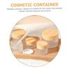DOITOOL 6pcs Frosted Glass Empty Face Cream Jars Set (10g, 20g, 30g) with Lids, Refillable Cosmetic Containers for Travel Storage and Eye Cream Packaging view 3