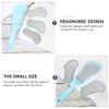 ABOOFAN Portable Foot Skin Rasp and Handheld Foot File Set Dead Skin Remover Callus Smoother for Pedicure at Home Or Travel Sky-Blue Supply view 3