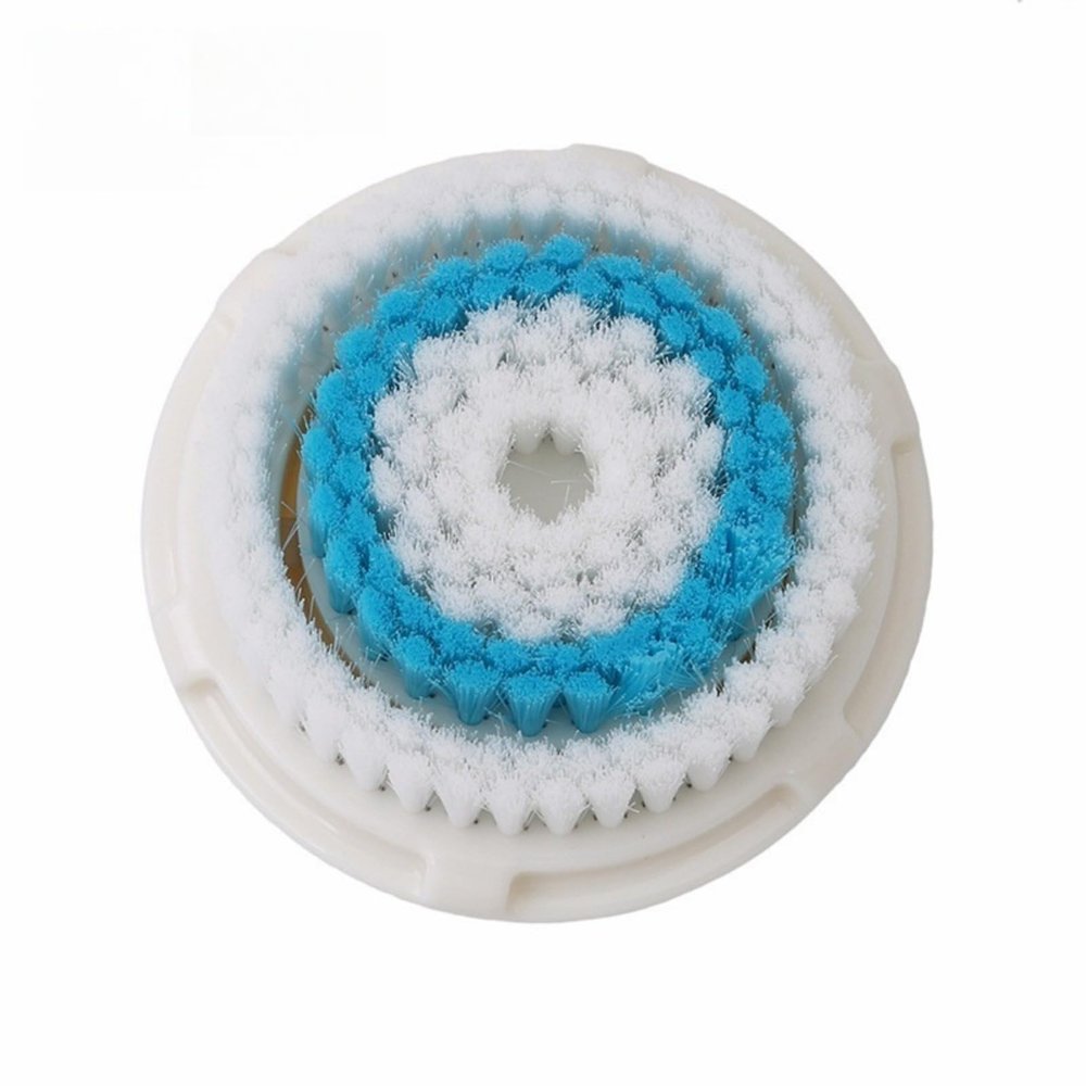 Replacement Facial Cleansing Brush Heads (2 Pack) Compatible with Mia 2, Fit, Aria, and Smat Models Deep Pore Cleansing & Exfoliation Soft Bristles for Daily Use (Deep Cleansing)