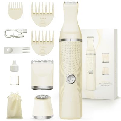 Unibono Pubic Hair Trimmer Women, 3-in-1 Bikini Trimmer Electric Razor