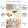Bomramtrove Eco Cleaning Gift Set - Bamboo Toothbrush Natural Loofah Kit view 3