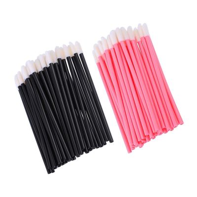 DECHOUS 400pcs Disposable Lip Brush and Eyelash Wands Kit Lint-free Cosmetic Applicators for Lip Gloss and Mascara Suitable for Professional Makeup and Travel Use