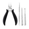 Nail Sulcus Special Scissors, Pointed Pedicure Ingrown Pliers Set, Toe view 1