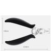 Nail Sulcus Special Scissors, Pointed Pedicure Ingrown Pliers Set, Toe view 2