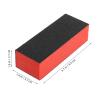 Outanaya 3-Sided Nail Buffing Block Orange Nail Sander File for Manicure and Pedicure Professional Buffer for Shaping and Polishing view 2