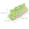 TIDTALEO 2pcs Cute Plush Frog Animal Headbands Soft Makeup and Spa Headbands for Women Facial Skincare Hair Bands for Washing Face and Mask Application view 2