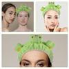 TIDTALEO 2pcs Cute Plush Frog Animal Headbands Soft Makeup and Spa Headbands for Women Facial Skincare Hair Bands for Washing Face and Mask Application view 4