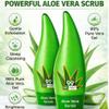 Pack of 2 Aloe Vera Facial Scrub & Cleanser - Exfoliating Face Wash for Blackheads & Acne view 3