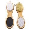 Amosfun 2 Pieces Four-in-one Foot File and Scrubber Set Foot Planer Callus Remover Pedicure Tool for Dead Skin Exfoliation at Home view 1