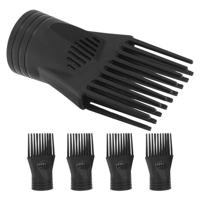 5pcs Plastic Blow Dryer Comb Attachment for Curly Hair Styling