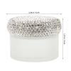 ABOOFAN Refillable Eye Cream Container with Rhinestones 30g Travel Face Cream Jar Portable Skincare Cosmetic Dispenser for Outdoor Use view 2
