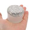 ABOOFAN Refillable Eye Cream Container with Rhinestones 30g Travel Face Cream Jar Portable Skincare Cosmetic Dispenser for Outdoor Use view 4