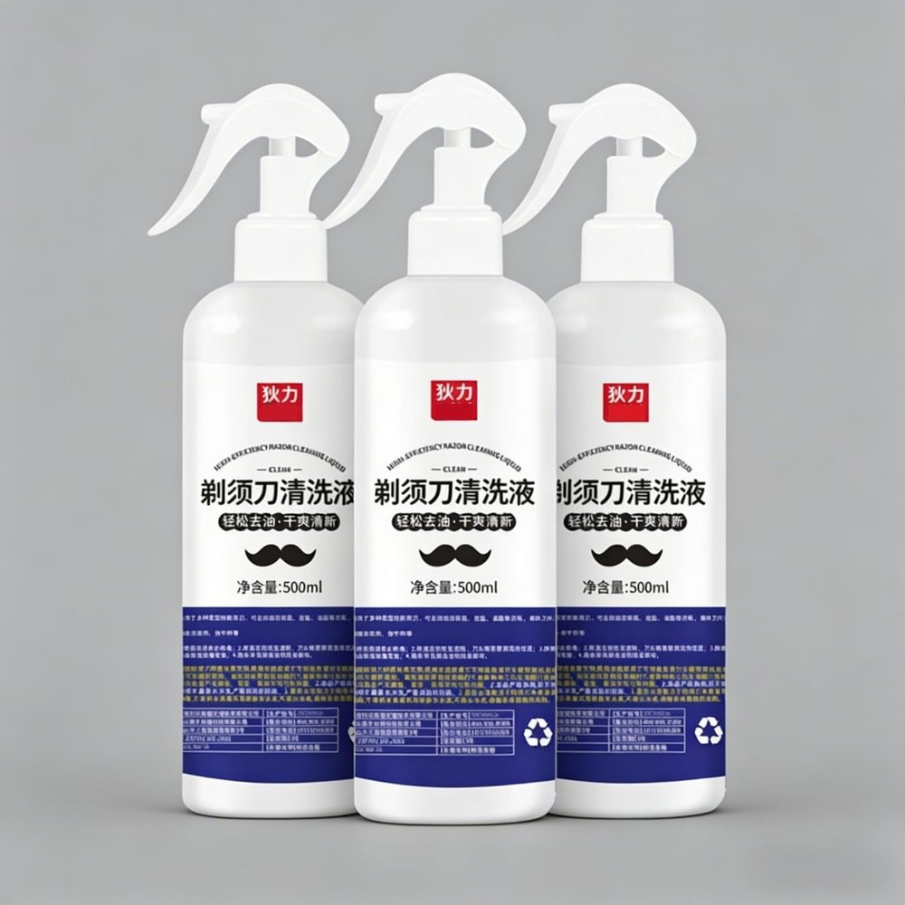 Razor Cleaning Liquid, Cleaning Spray Compatible With Philips, Compatible With Braun, Compatible With Panasonic, Suitable For Electric Shavers Of All Brands(3 PCS)