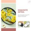 GOOHOCHY 3pcs Suction Cup Magnifying Makeup Mirror Set 9cm Compact Black 5X, 10x, 15x Magnification for Travel and Vanity Use view 3