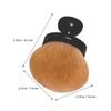 VICASKY Multi-function Large Blush and Setting Powder Brush Soft Fluffy Cosmetic Makeup Brush for Travel Black Face for Powder Foundation and Cheeks view 2